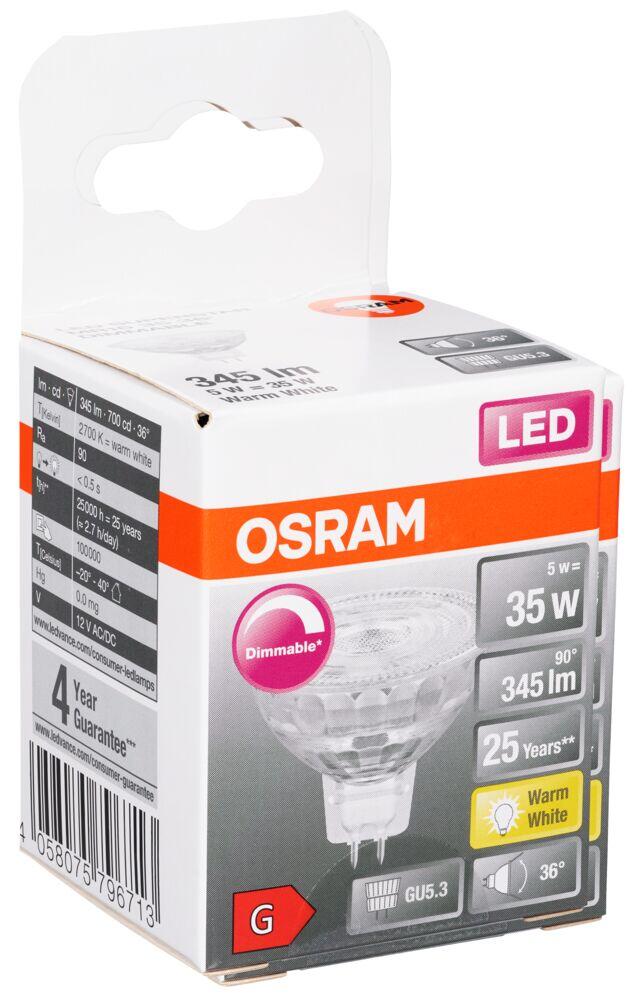OSRAM LEDSPOT MR16 35 5WGU5,3D