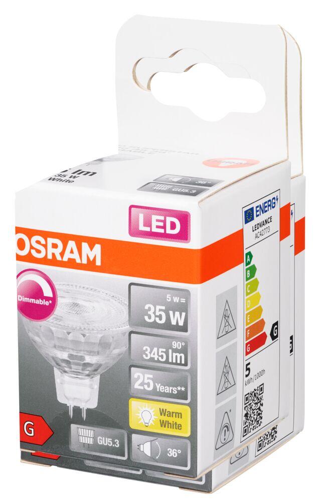 OSRAM LEDSPOT MR16 35 5WGU5,3D