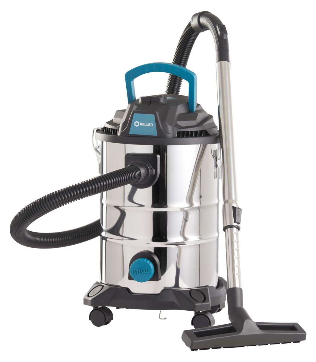 Kellen støvsuger våt/tørr, 25 liter