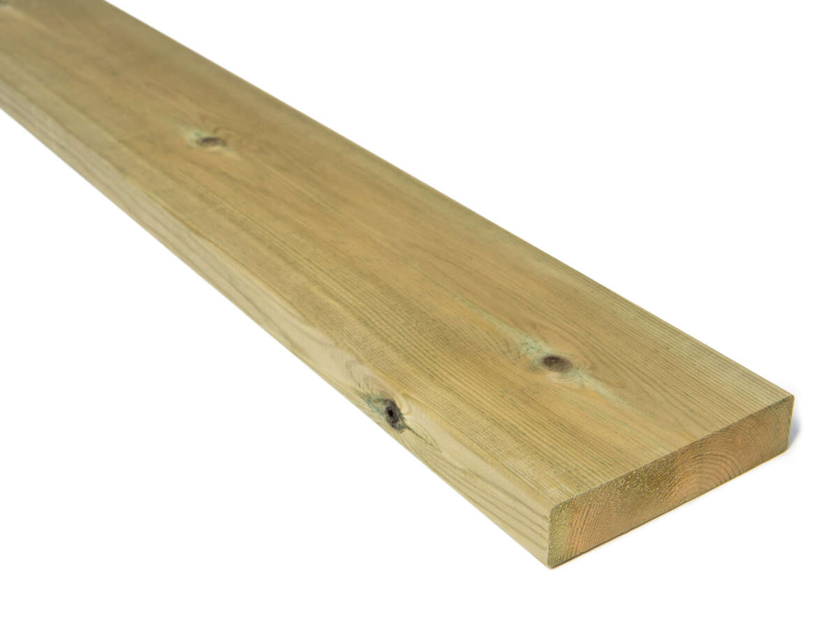 21x95 impregnert furu klasse 1 terrassebord