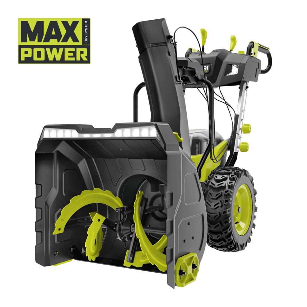Ryobi RY36STX61A-250 Børsteløs Snøfreser m/batterier