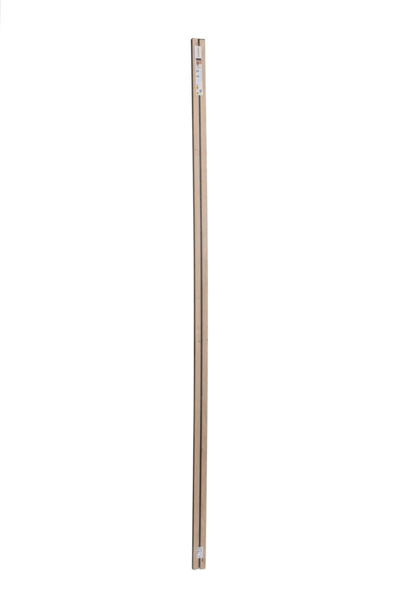 Maestro spilepanel Pepper Oak Avslutningsprofil 2,77m