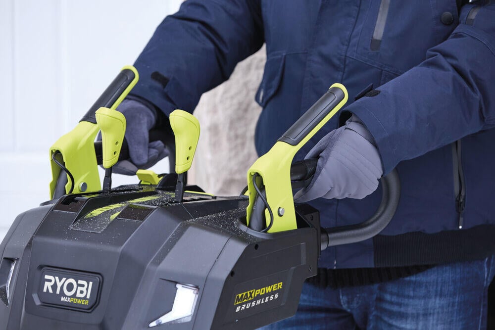 Ryobi Max Power RY36STX61A-250 snøfreser m/2 batterier