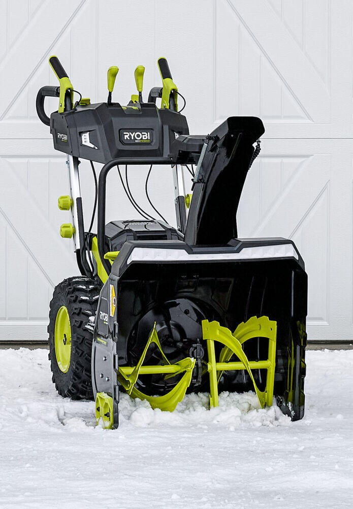 Ryobi Max Power RY36STX61A-250 snøfreser m/2 batterier