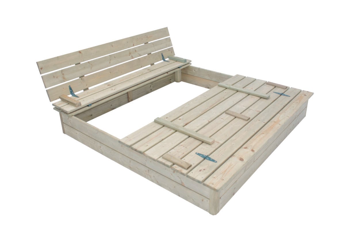 Krifon sandkasse med benklokk