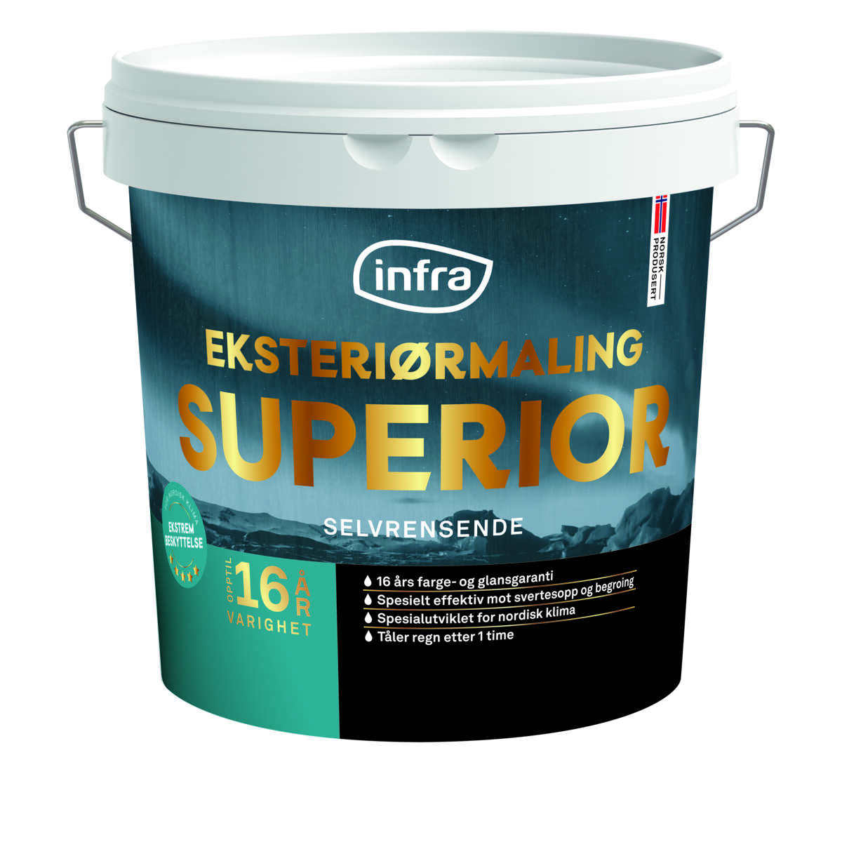 Infra Superior selvrensende eksteriørmaling