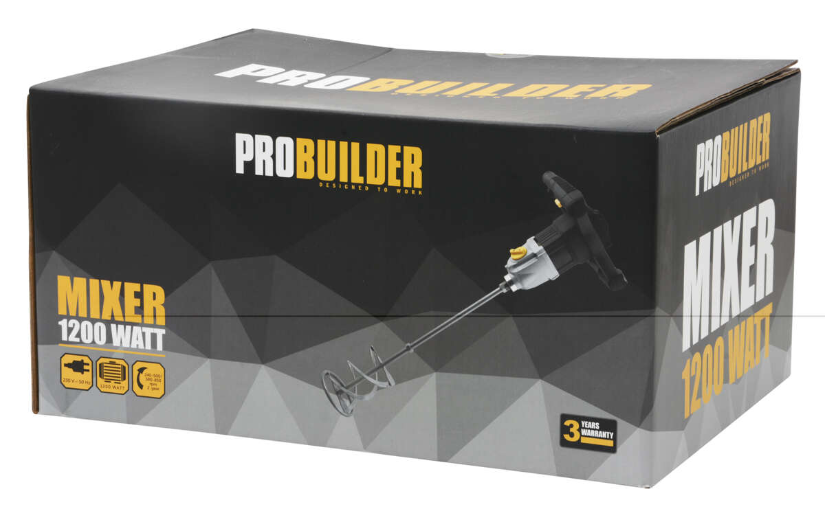 Probuilder 1200W mørtel og malingsrører