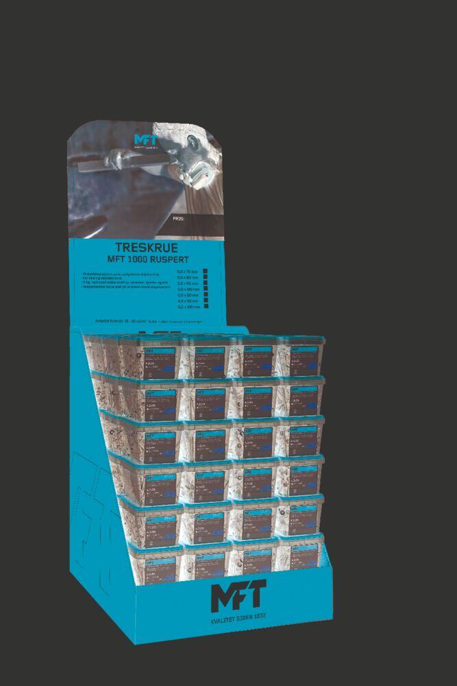 MFT 1000 Ruspert treskrue 6,0x80 mm