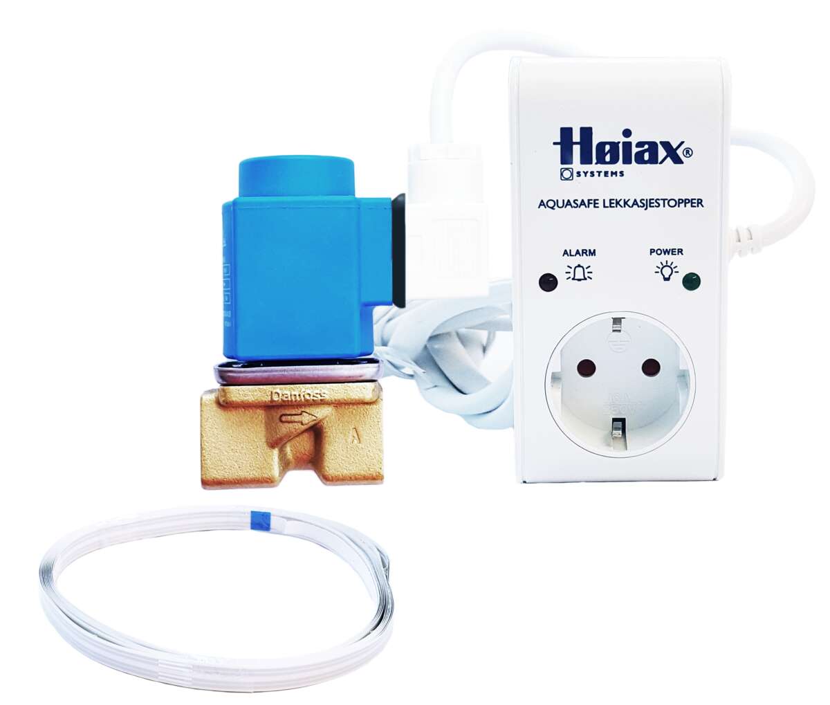 Aquasafe enkel ½’’ lekkasjestopper