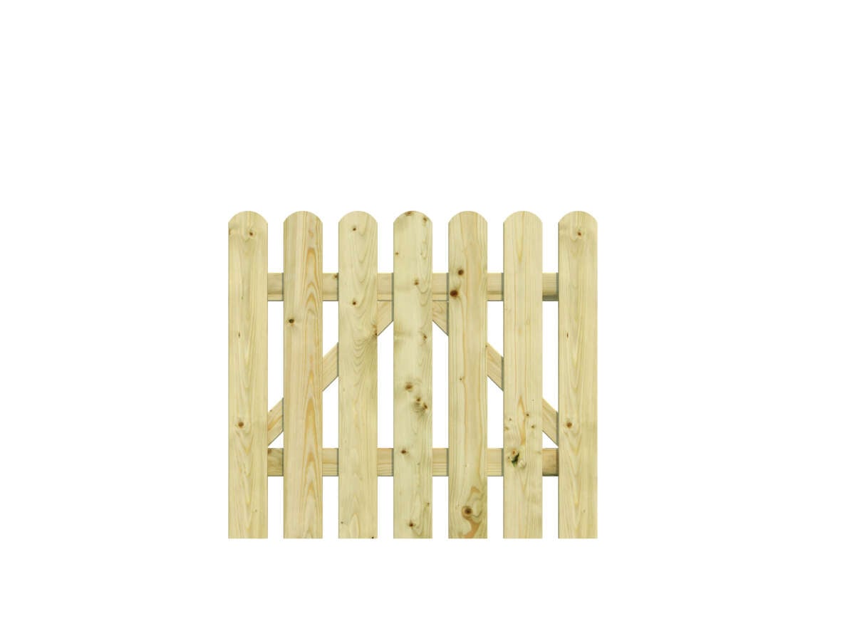 Palmako Kelda-8 90x80 cm impregnert port u/beslag