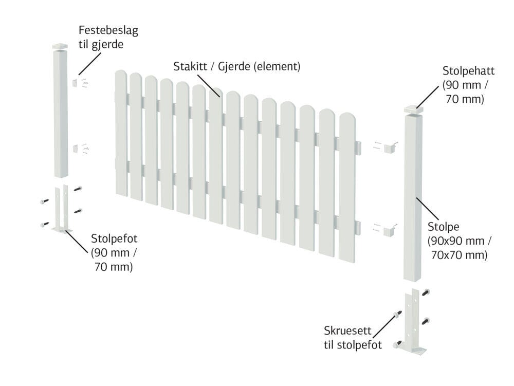 Palmako Kelda 8 90x80 cm imp port