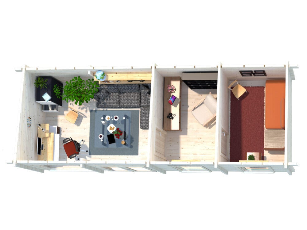 Palmako Heidi hagestue 22,5 m²