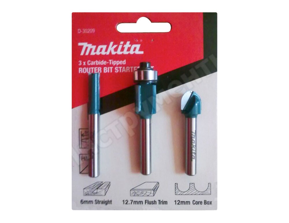 Makita fresesett D-30209 3-deler