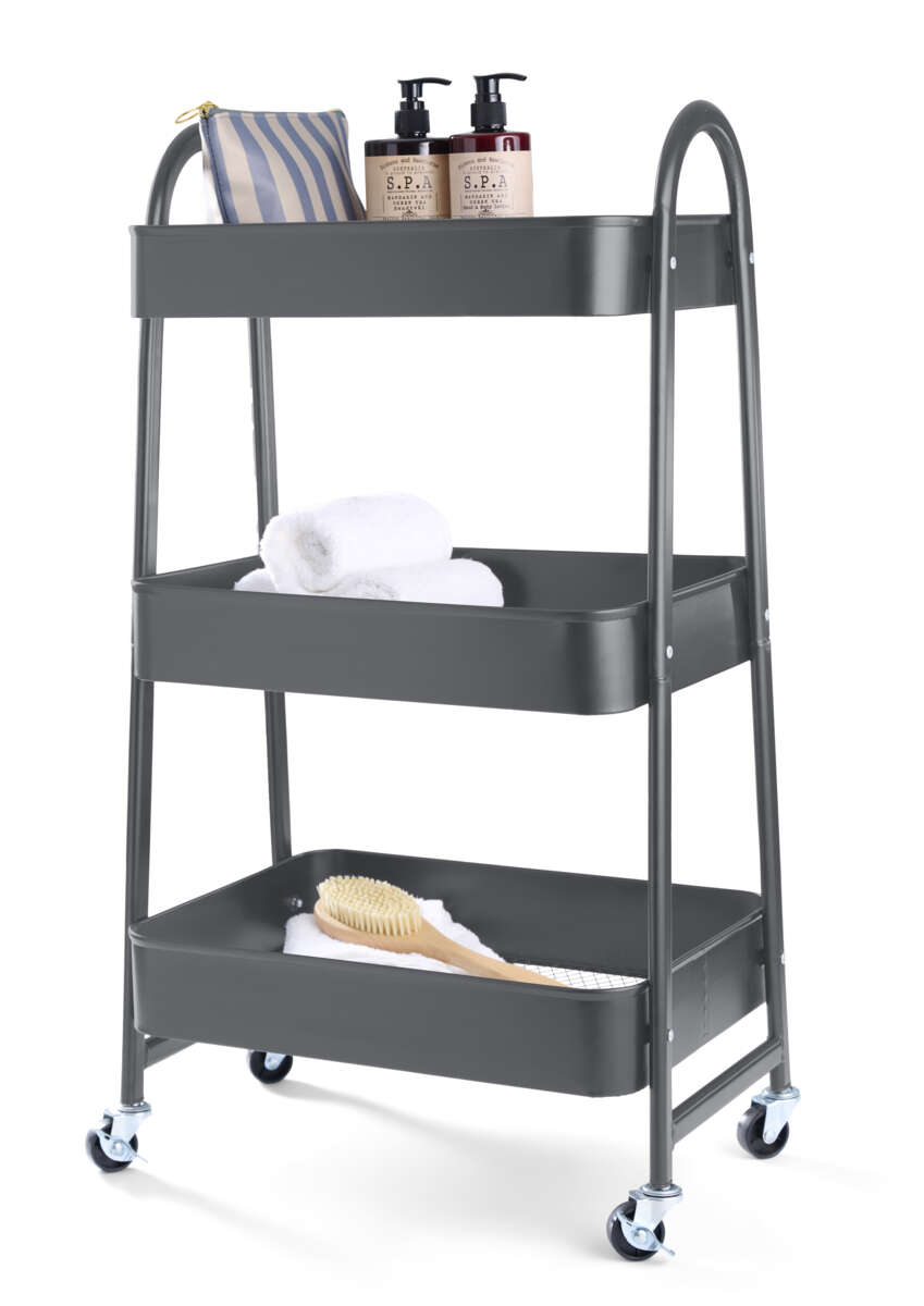 Day rullebord, mørk grå