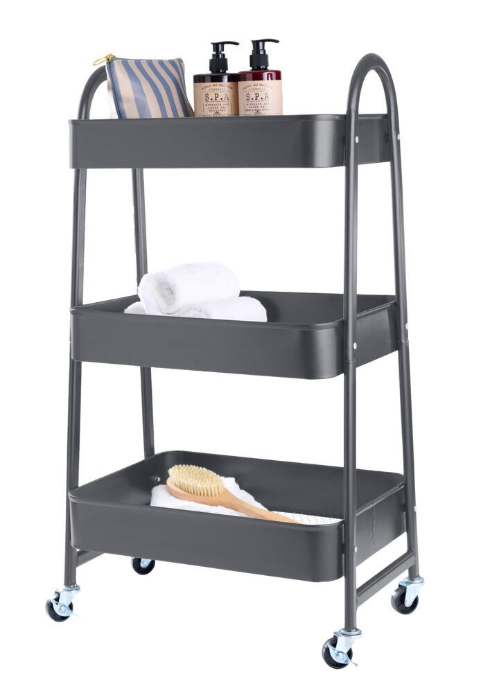 Day rullebord, mørk grå