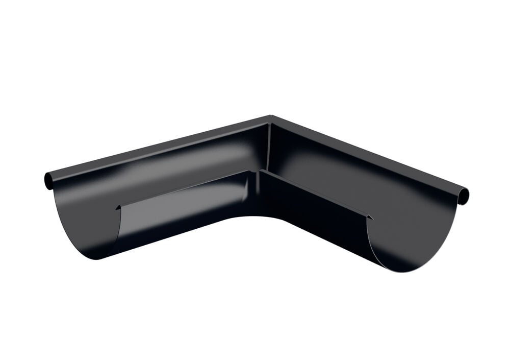 Lindab utvendig 90 grader aluminium rennevinkel i aluminium