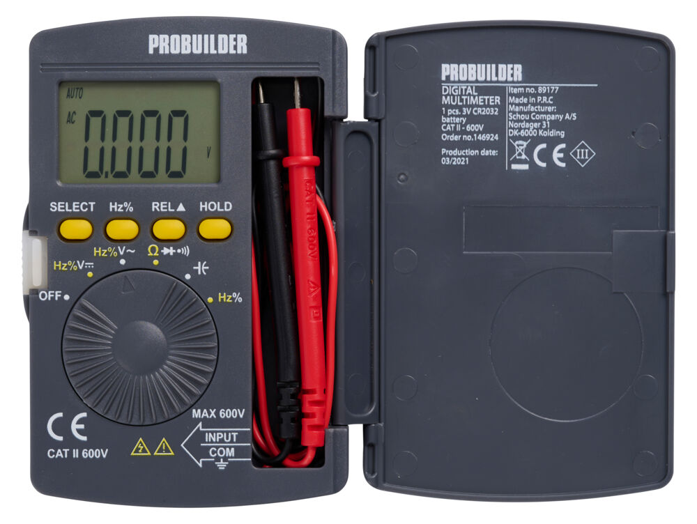 Probuilder multimeter