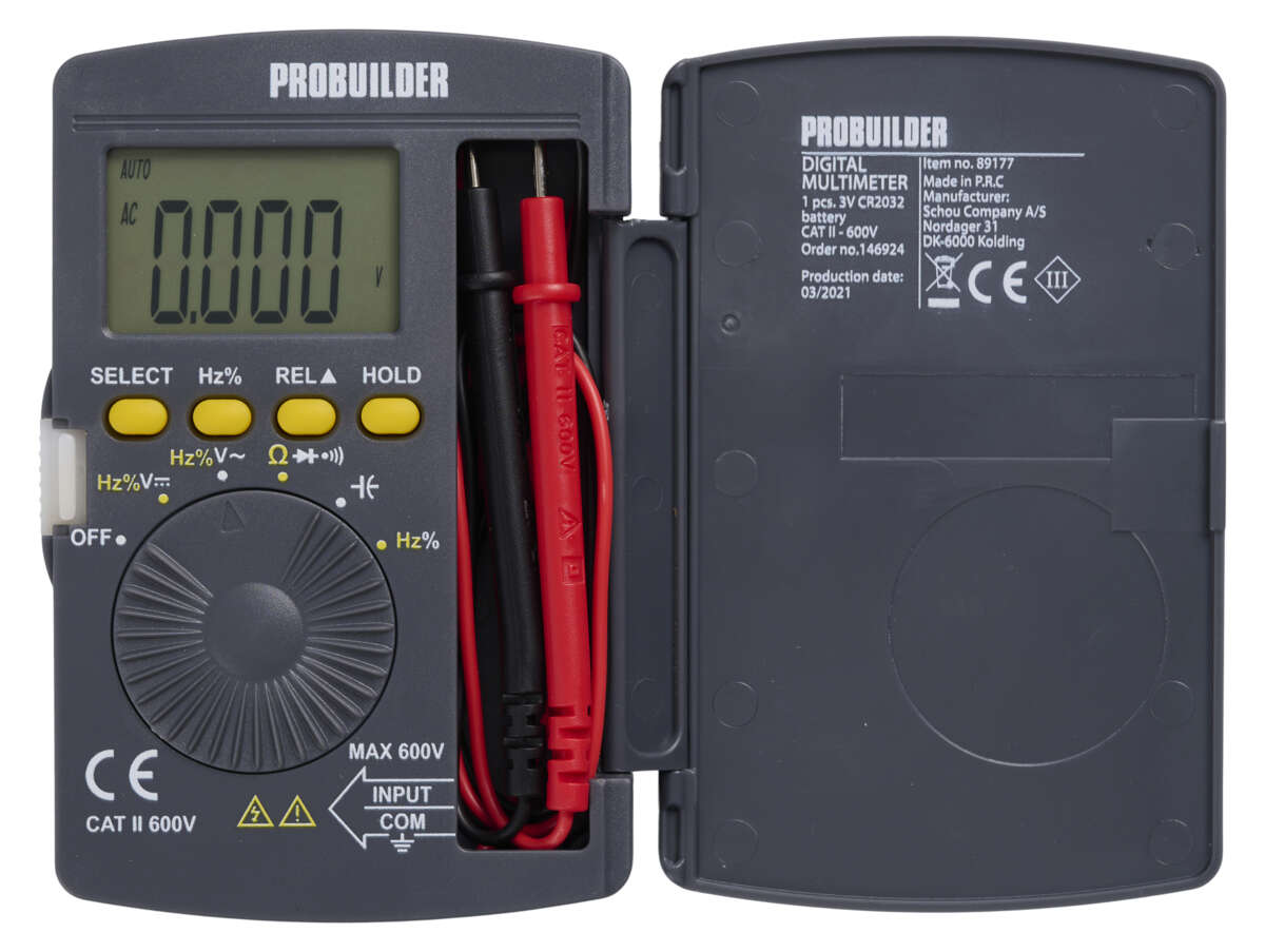 Probuilder multimeter