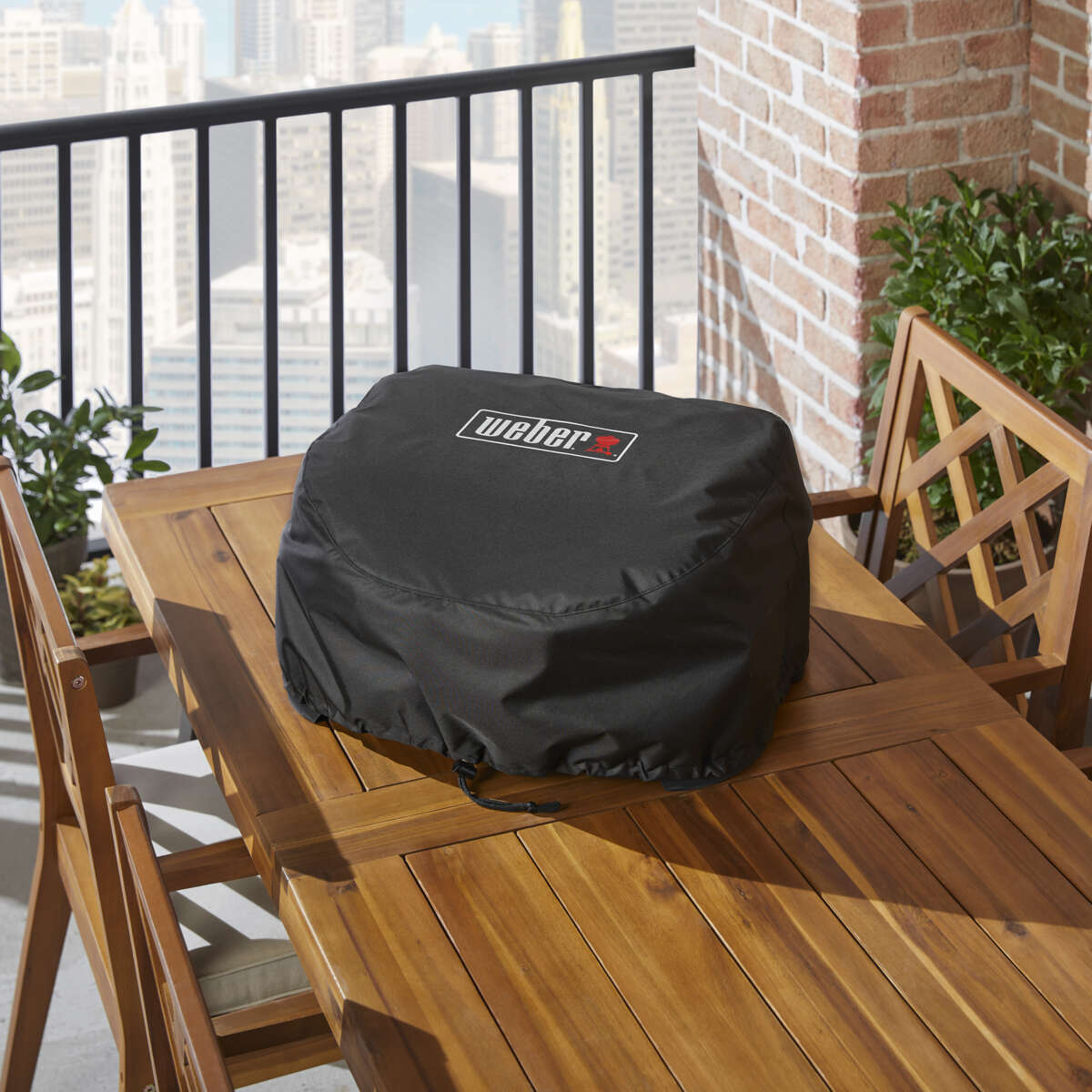Weber® Premium Lumin kort grilltrekk