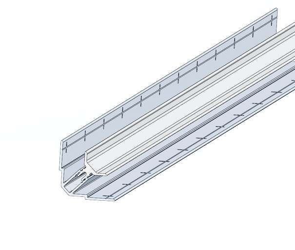 Smartpanel Wetwall Innvendig hjørnelist