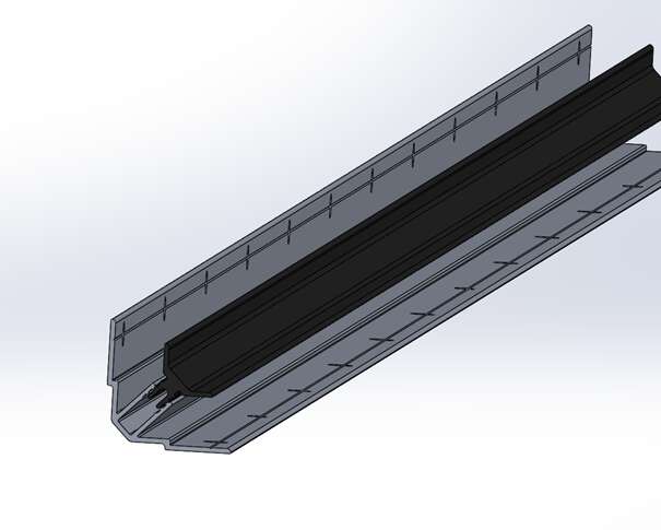 Smartpanel Wetwall Innvendig hjørnelist