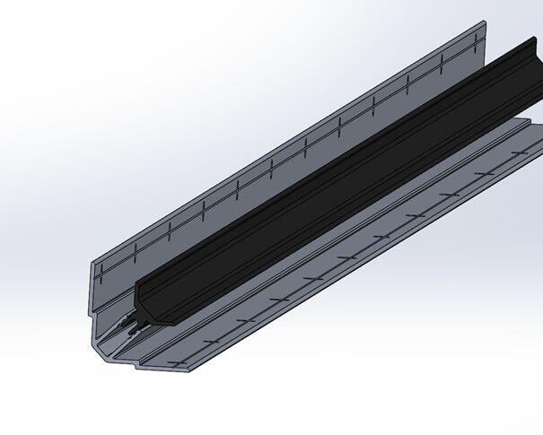 Smartpanel Wetwall Innvendig hjørnelist