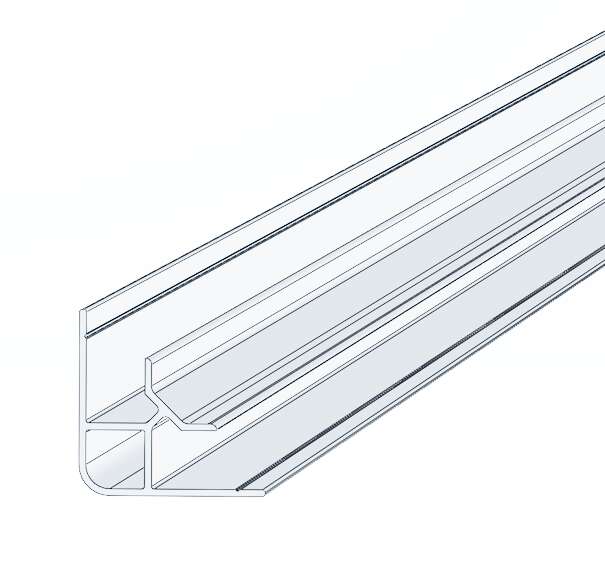 Smartpanel Wetwall Innvendig hjørnelist