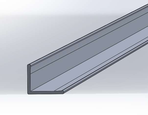 Smartpanel Kitchenboard L-profil avslutningslist