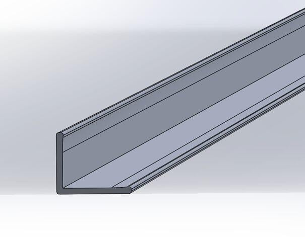 Smartpanel Kitchenboard L-profil avslutningslist
