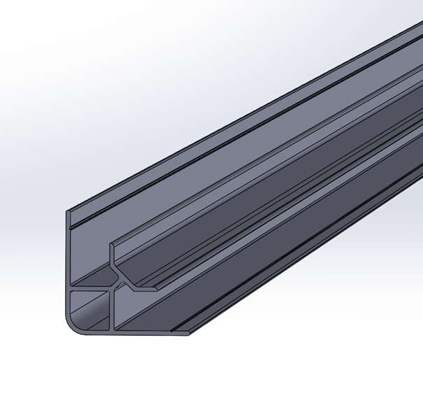 Smartpanel Wetwall Innvendig hjørnelist