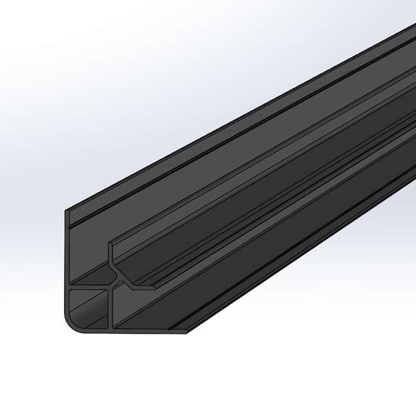 Smartpanel Wetwall Innvendig hjørnelist