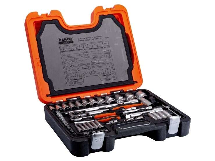 Bahco S910 1/2+1/4" pipesett 91 deler