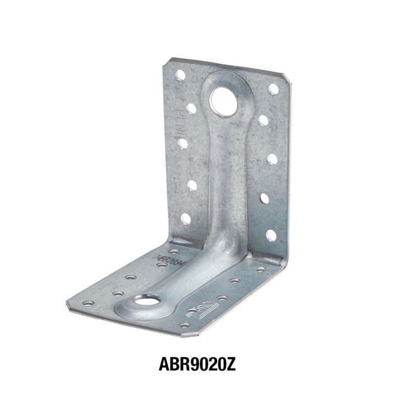 ABR9020Z Vinkelbeslag 88X88X2,0X65mm med ribbe