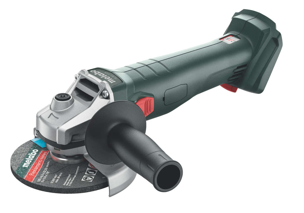 Metabo W 18 7-125mm batteri vinkelsliper SOLO u/batteri og lader