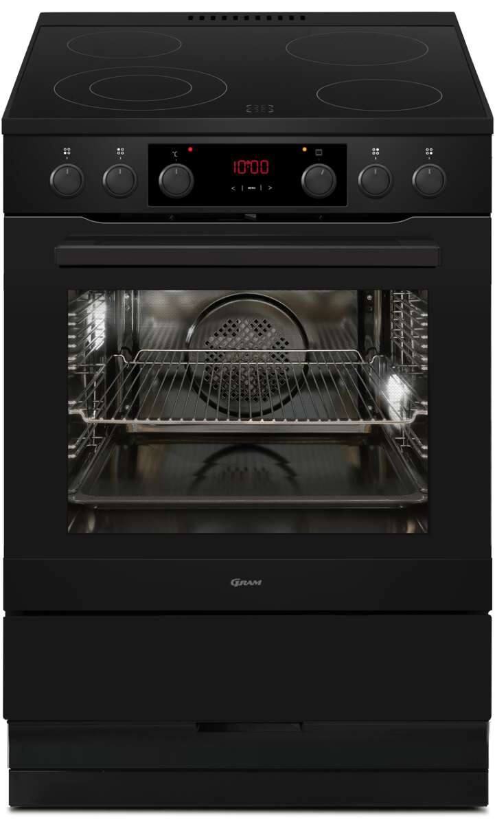 Gram EK 16642-92 B glasskeramisk komfyr