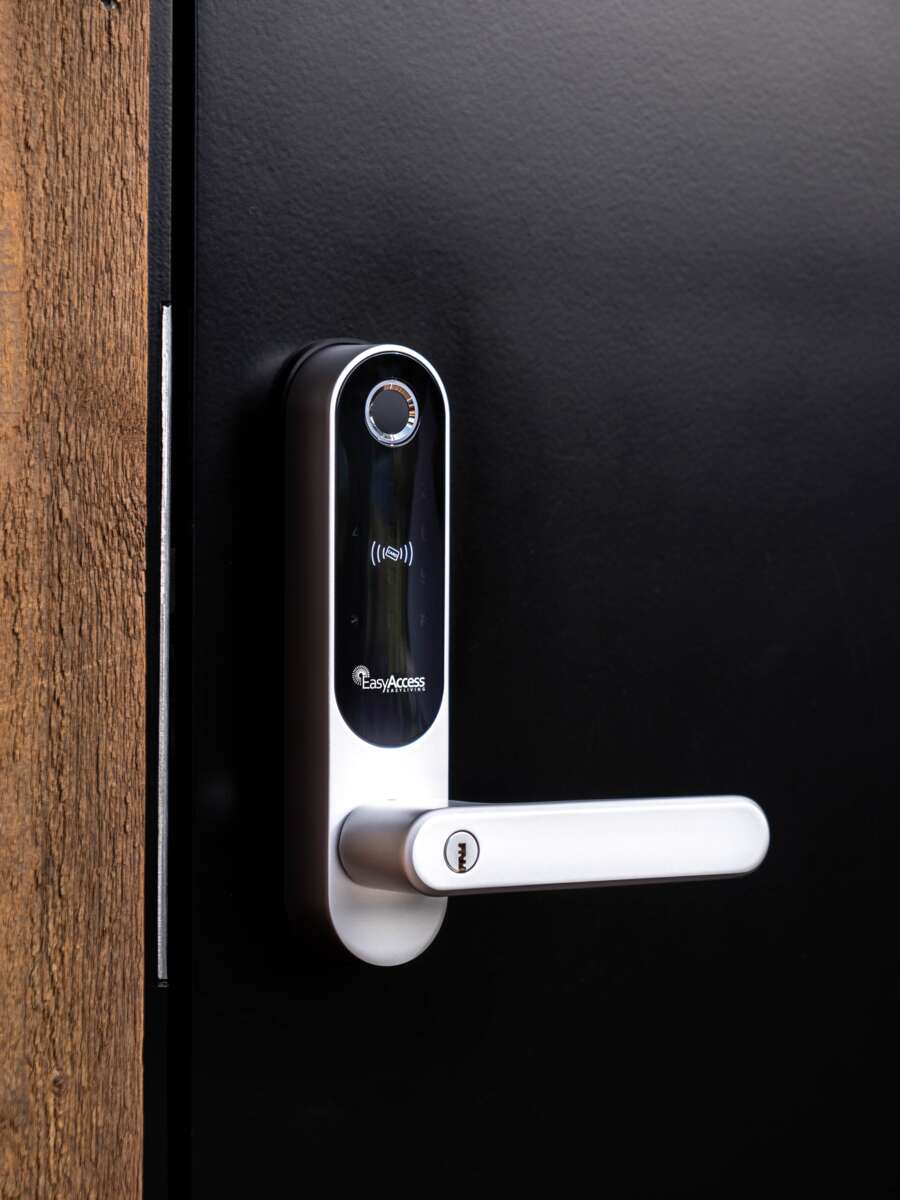 EasyAccess EasyFinger Touch - kode og fingeravtrykkslås