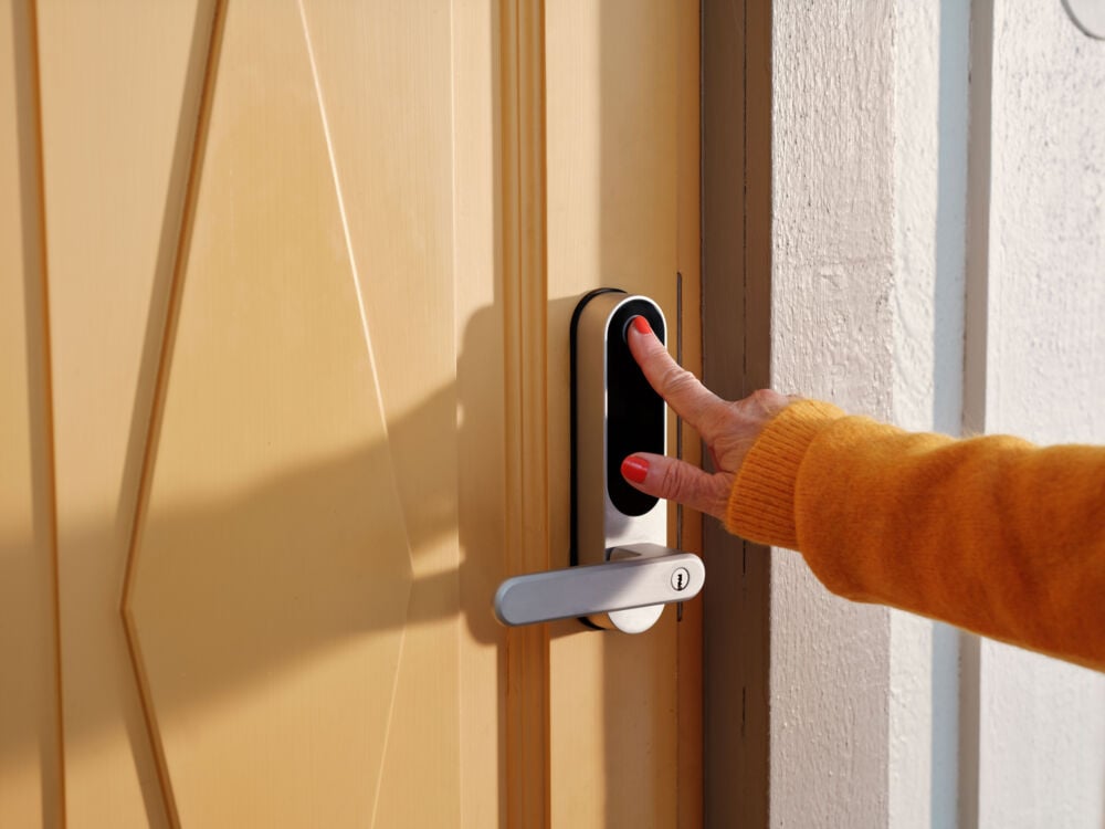 EasyAccess EasyFinger Touch - kode og fingeravtrykkslås