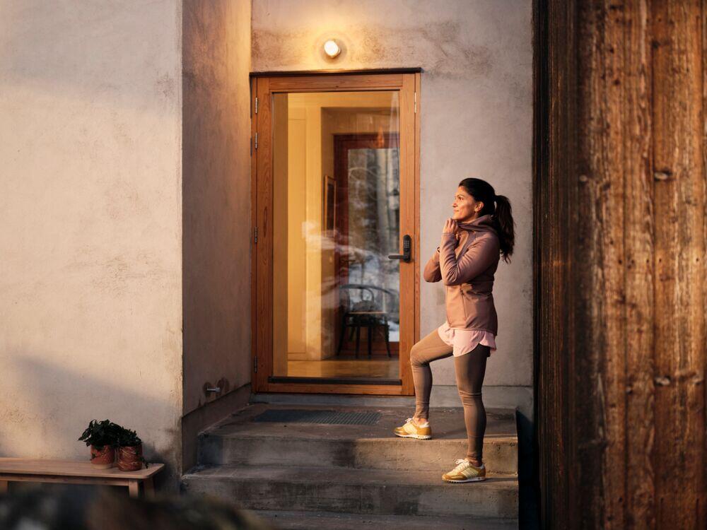 Nimly Touch Pro kode og fingeravtrykkslås