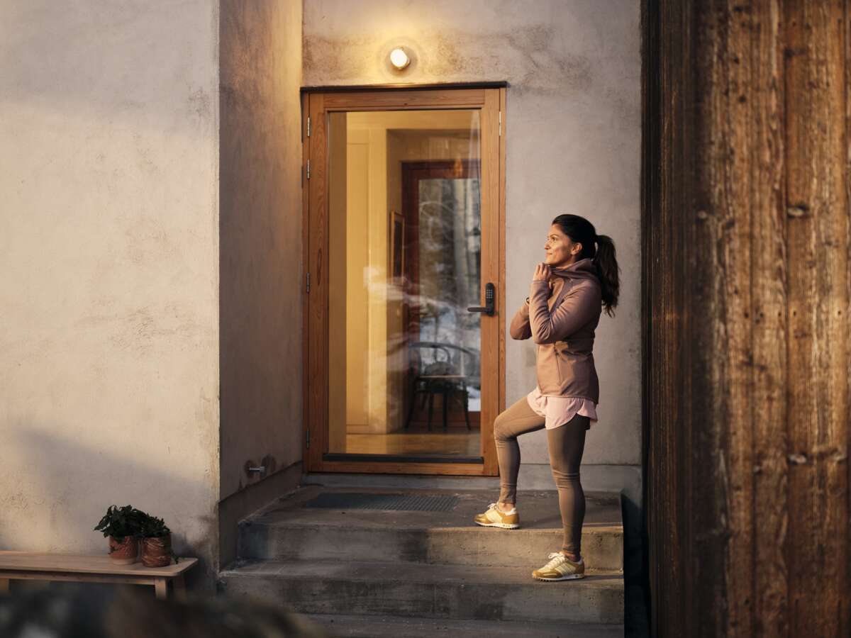 Nimly Touch Pro kode og fingeravtrykkslås