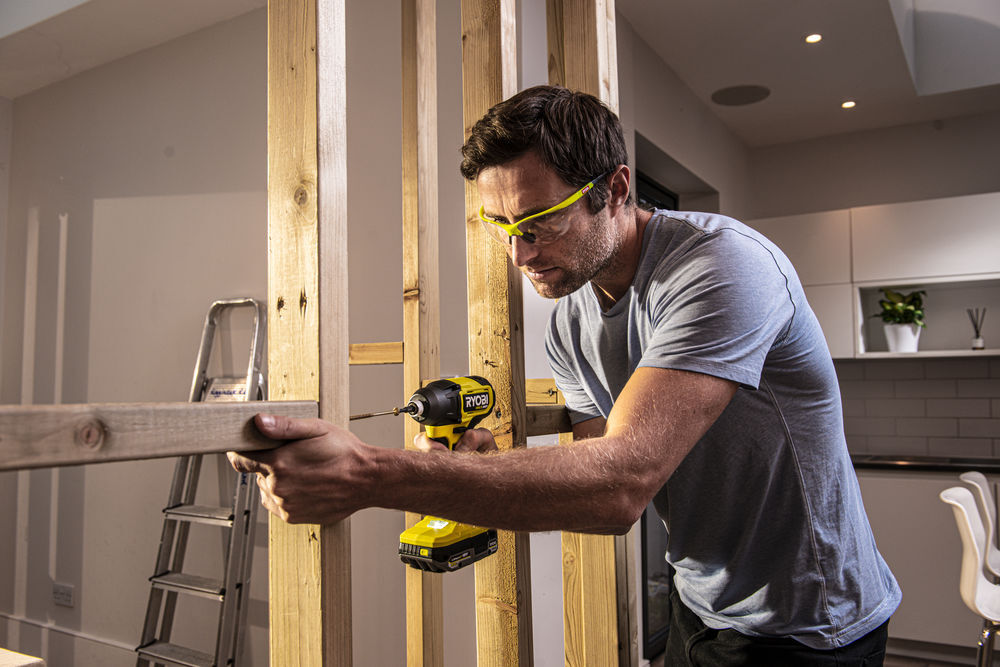 Ryobi RID18C-0 slagskrumaskin u/batteri