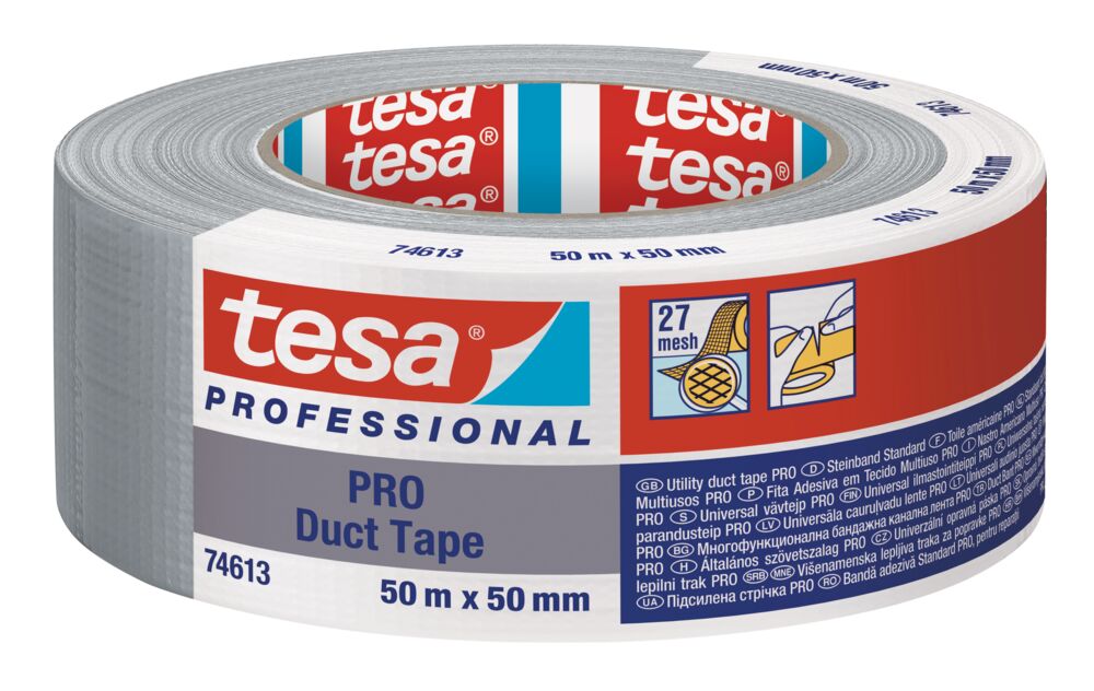 tesa Duct-tape sølv/grå