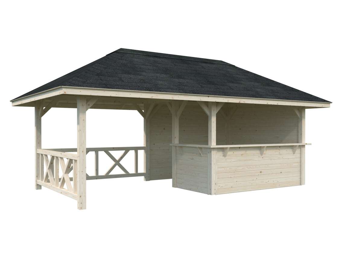 Palmako Bianca 110 paviljong 16,6 m²