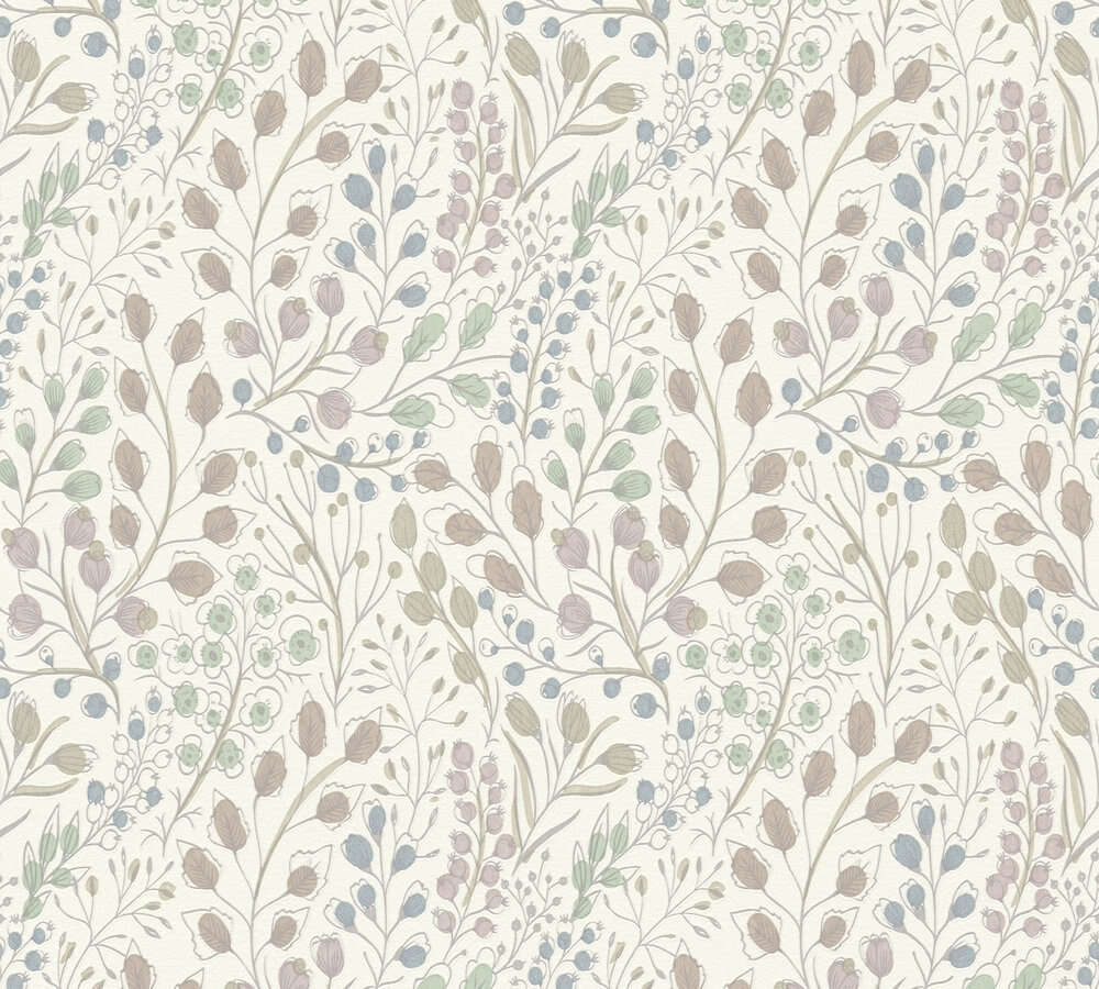 Storeys Natur busk tapet