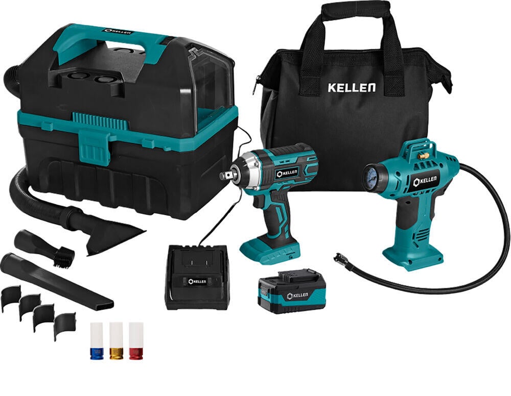 Kellen bilsett 6-deler 18V