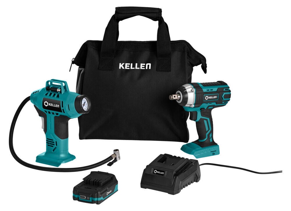 Kellen bilsett 6-deler 18V