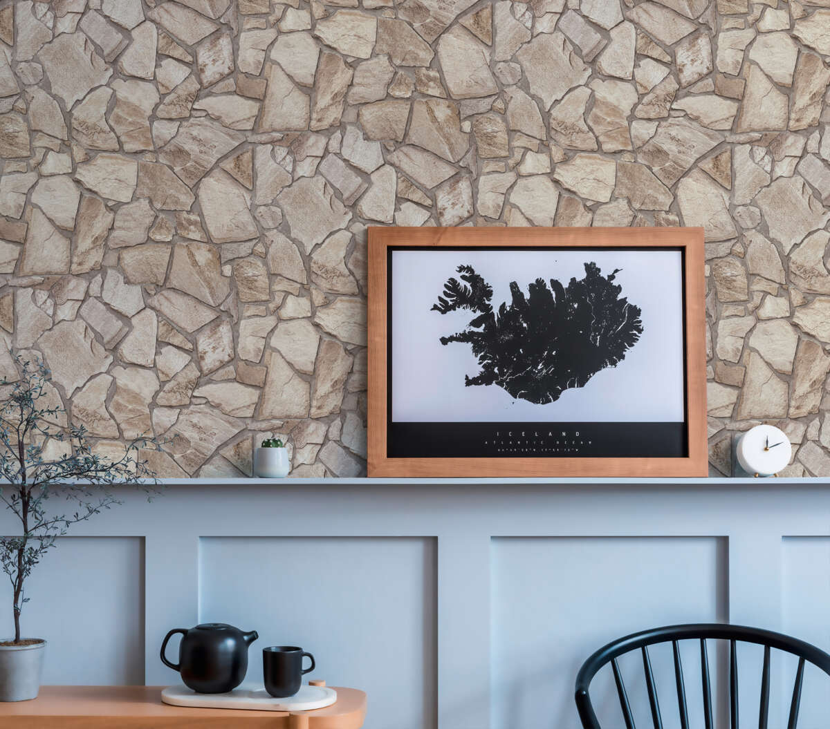 Storeys Natur stein tapet