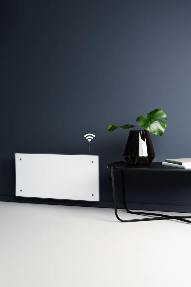 Adax Clea WiFi glass panellist panelovn