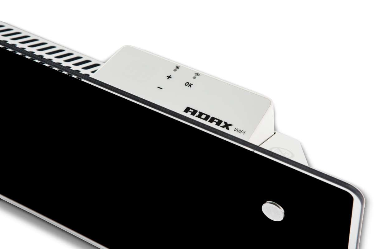 Adax Clea WiFi glass panellist panelovn