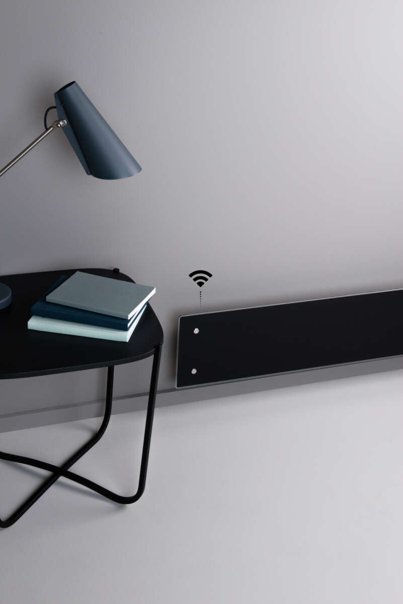 Adax Clea WiFi glass panellist panelovn