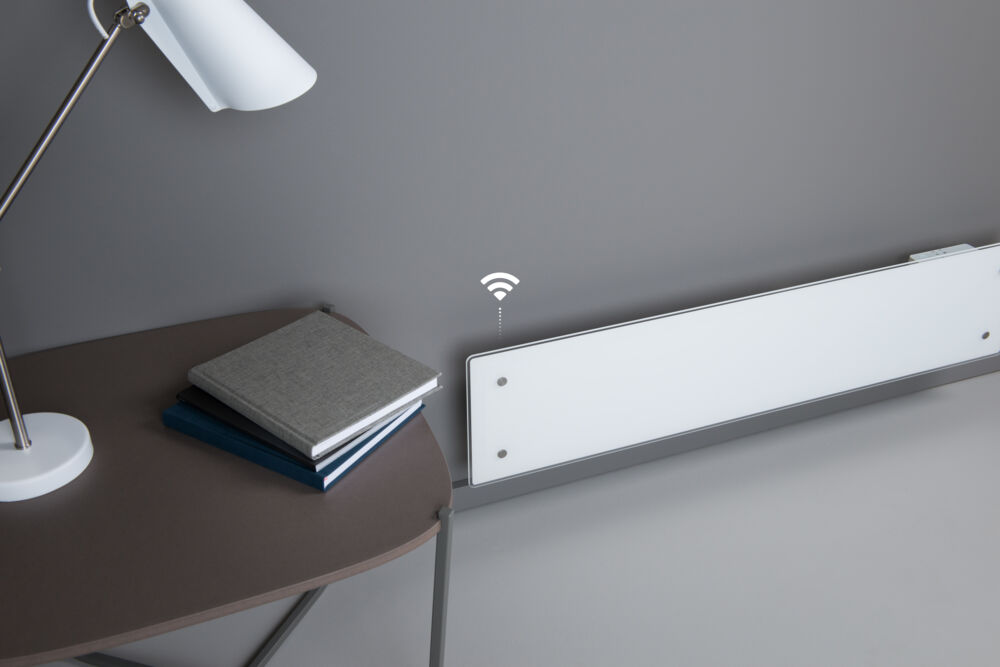 Adax Clea WiFi glass panellist panelovn